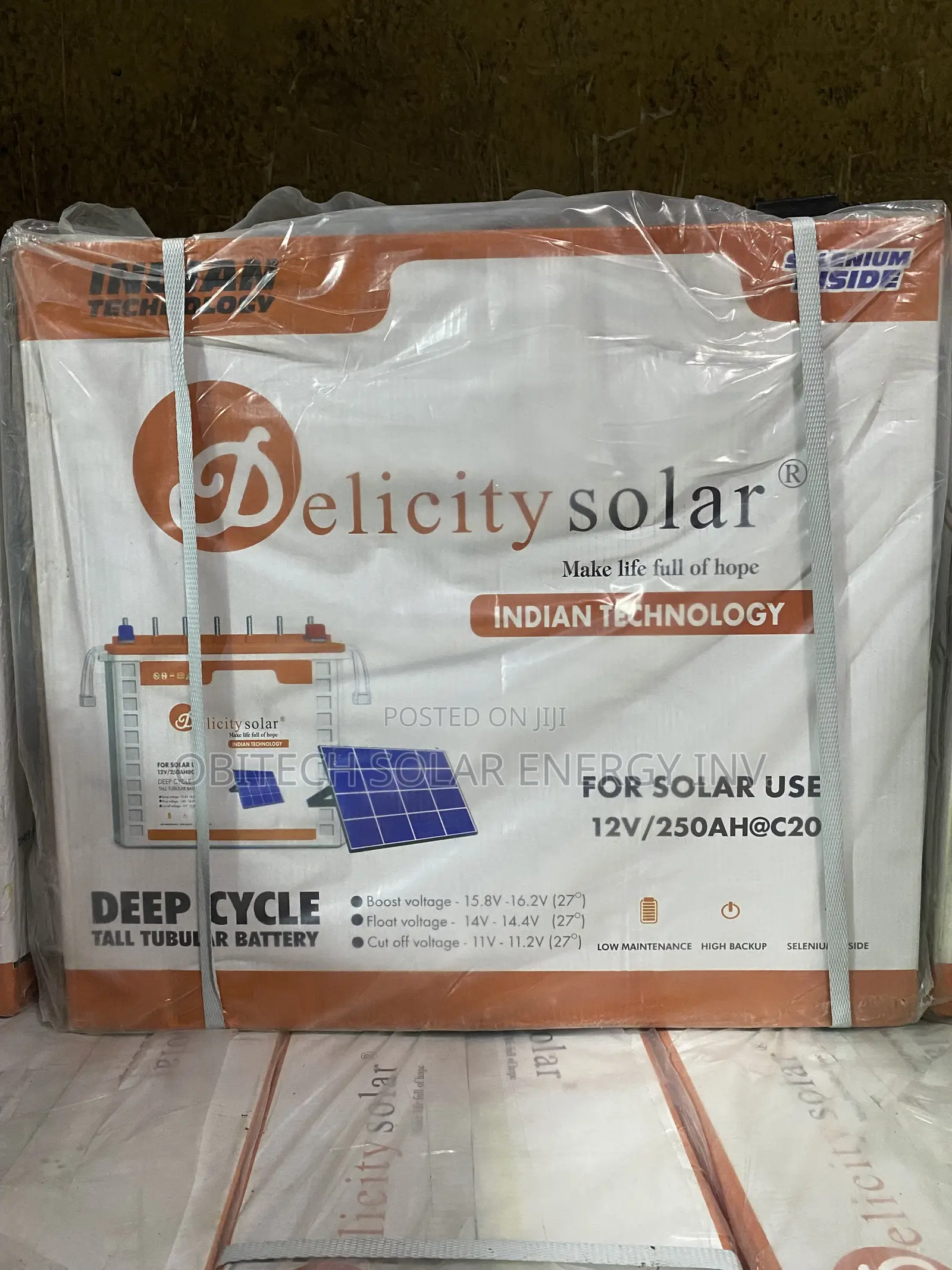 Delicity Tubular Battery