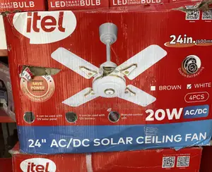 20w AC/DC Itel Solar Ceiling Fan