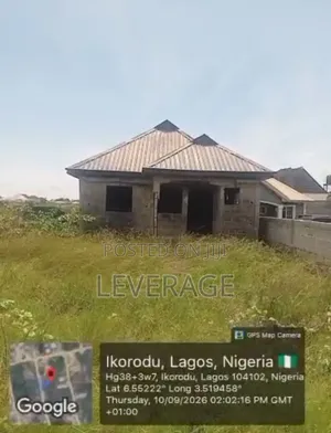 4bdrm Uncompleted Bungalow in Destiny Estate,, Igbogbo for Sale