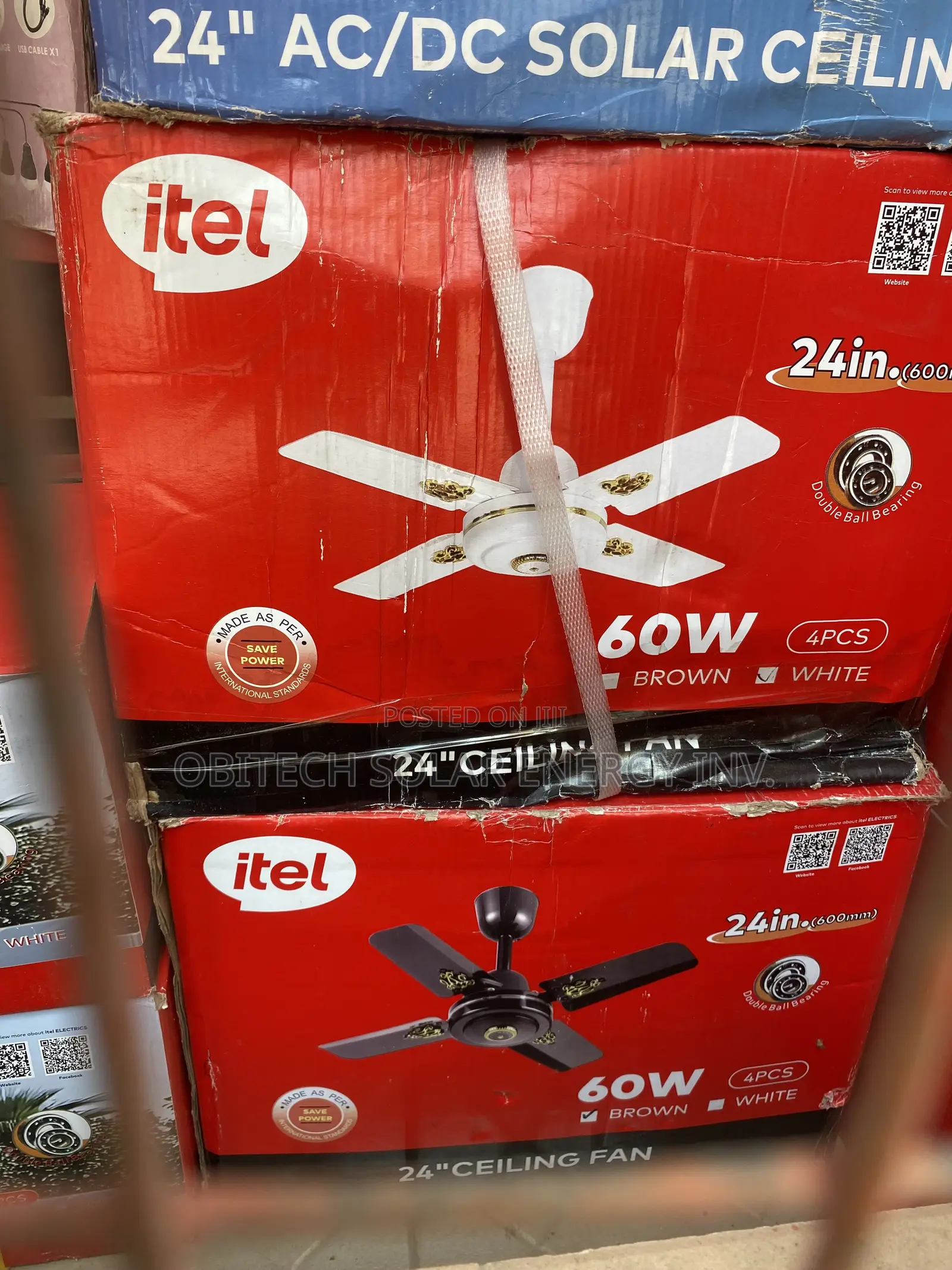 60w Itel Ceiling Fan