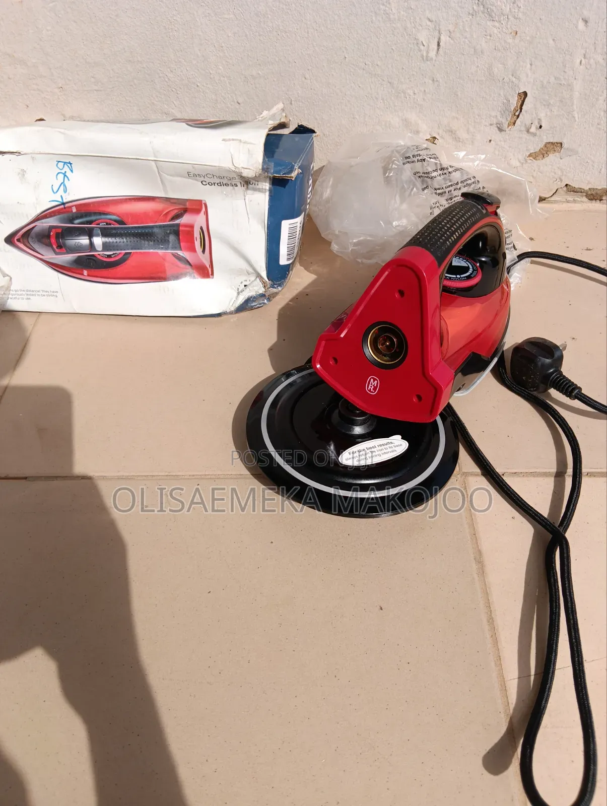 Morphy Richard Rechargeable Iron