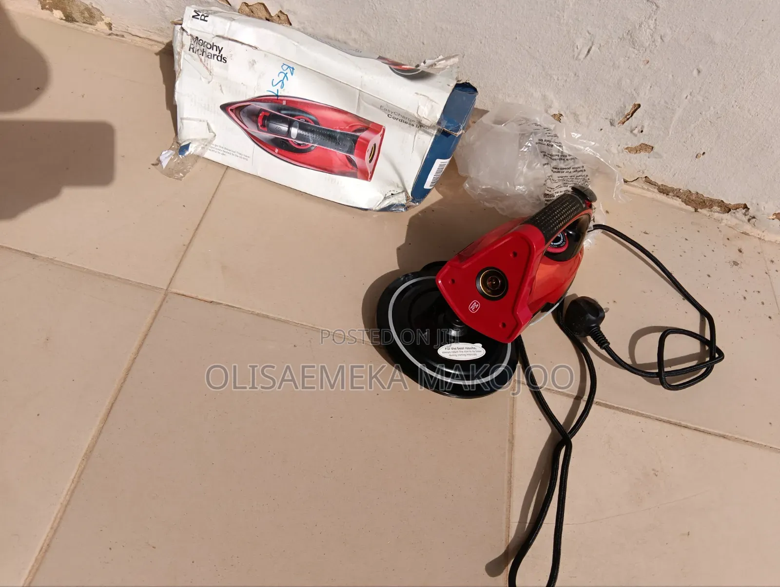 Morphy Richard Rechargeable Iron