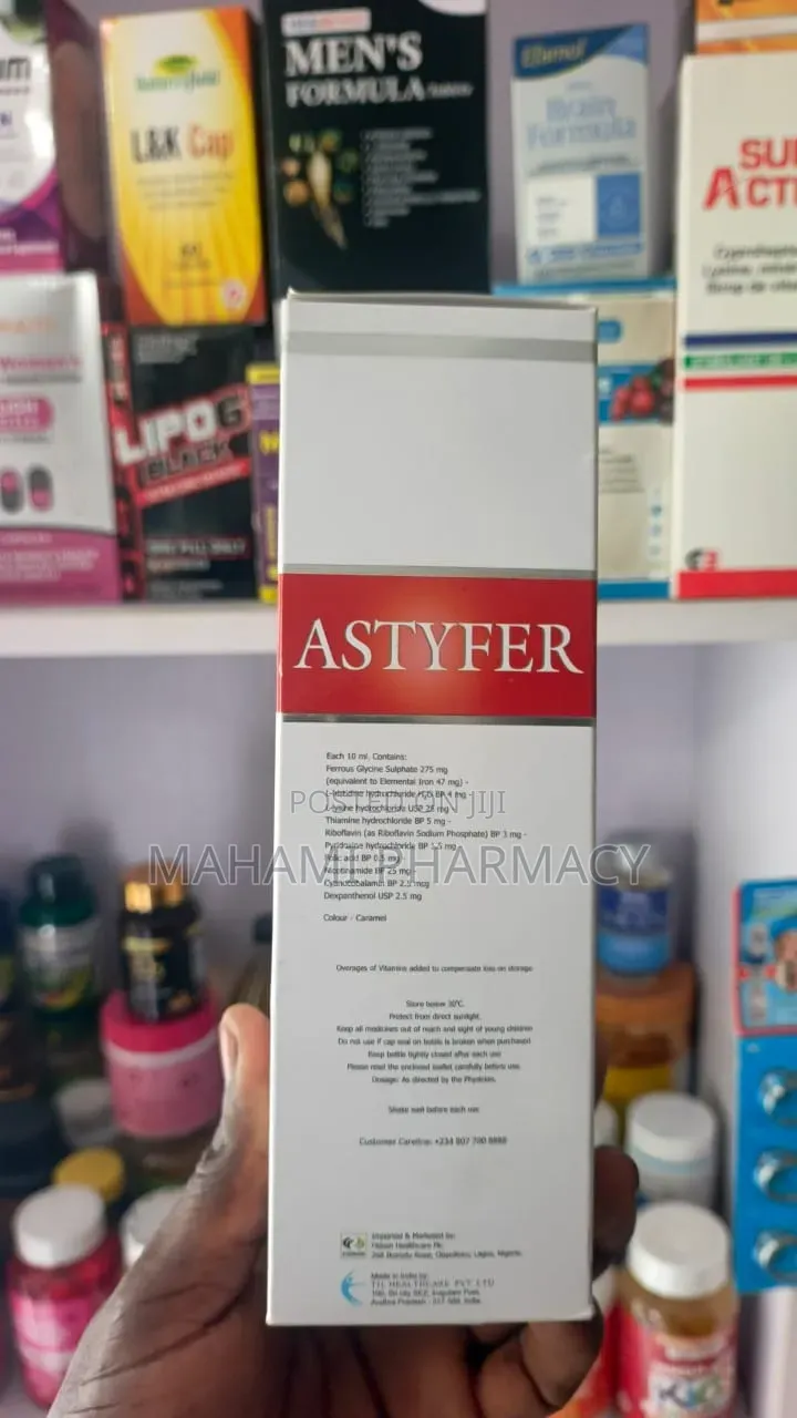 Astyfer Iron, Amino Acids & Vitamins Syrup