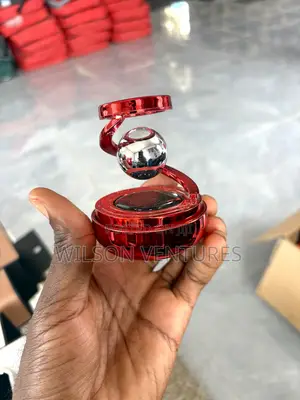 Crystal Rolling Solar Airfreshner Red