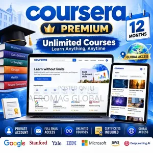 Coursera Premium 12 Months Private Account