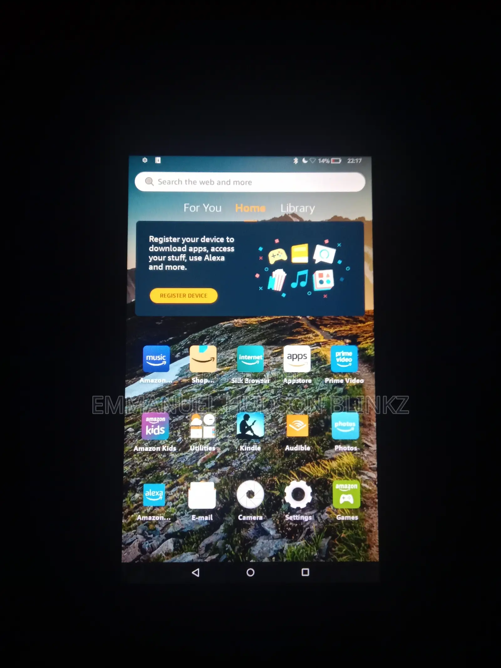 Amazon Fire 7 16 GB Black