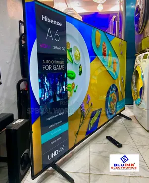 Hisense 75 Inches A6 Series UHD 4k Smart TV (Frameless)