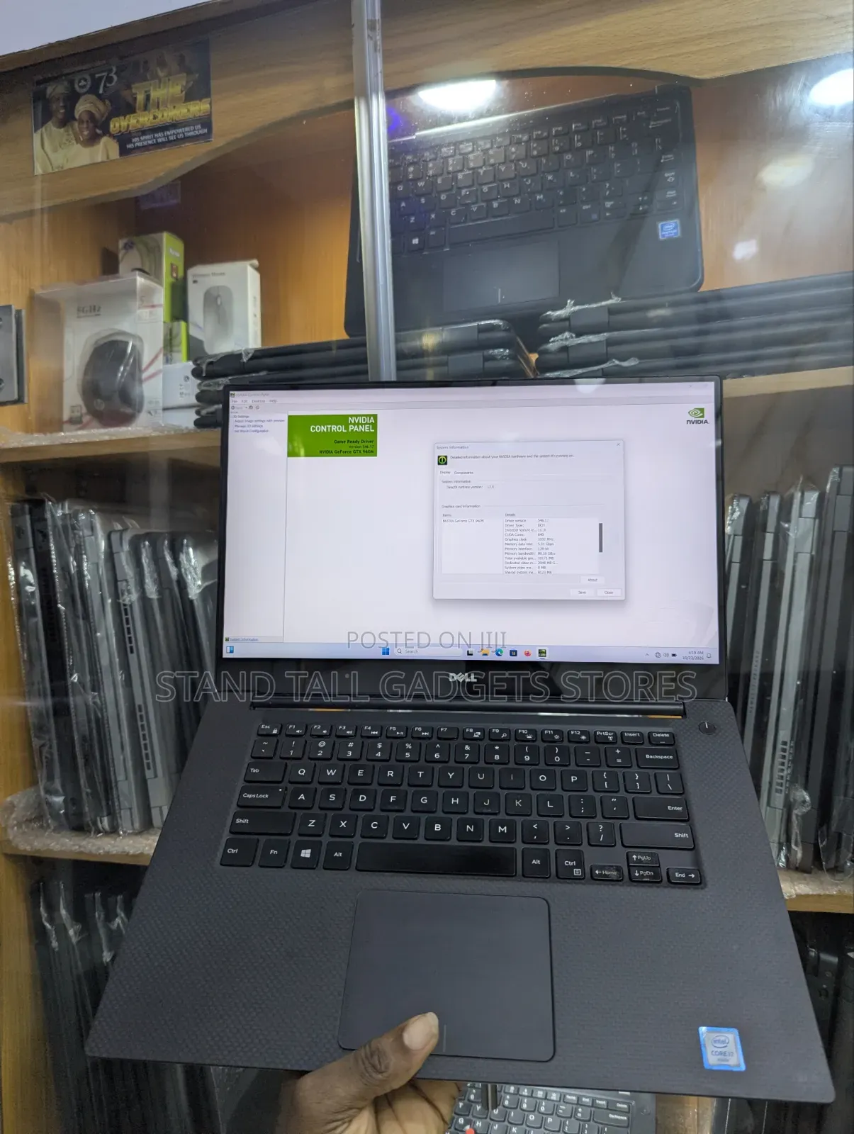 Laptop Dell XPS 15 9550 16GB Intel Core i7 SSD 256GB