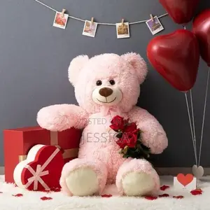 Pink Foreign Teddy Bear- 80cm