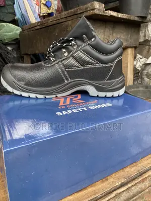 Heavy-Duty TR Steel-Toe Safety Shoes