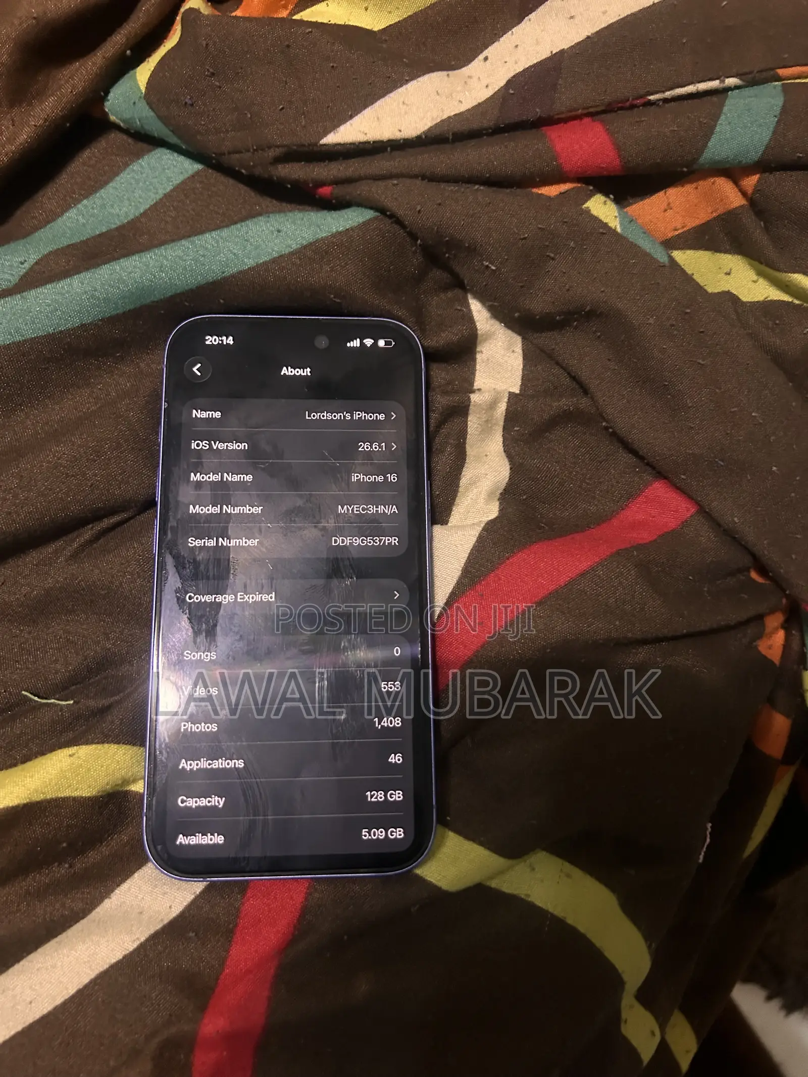Apple iPhone 16 128 GB Blue