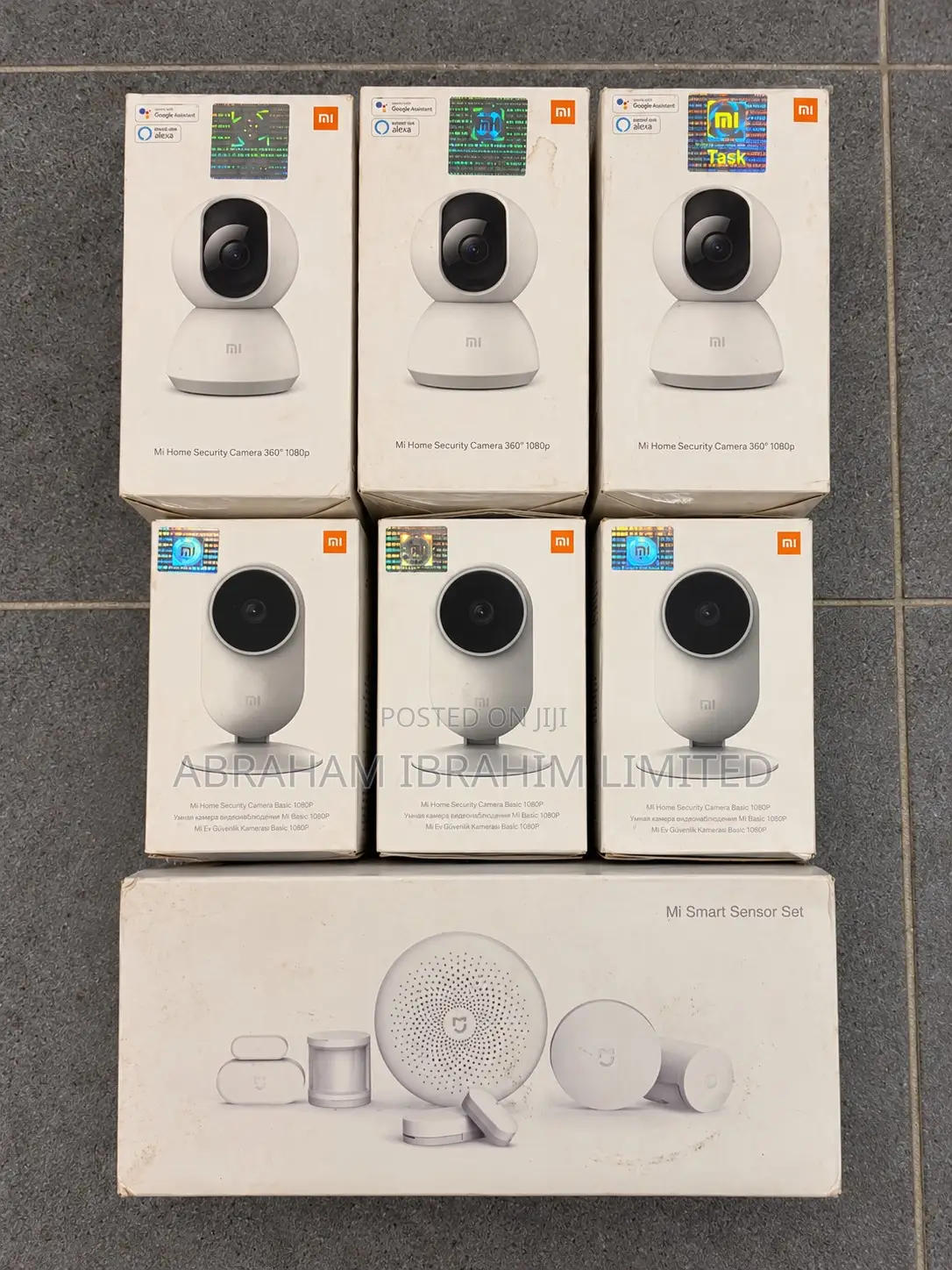 Xiaomi Mi Security Bundle: 6 Cameras + Smart Sensor Set