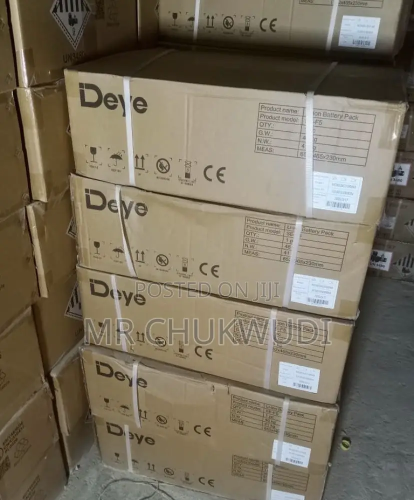 10kwh 51.2v Deye Solar Lithium Batteries Is Available