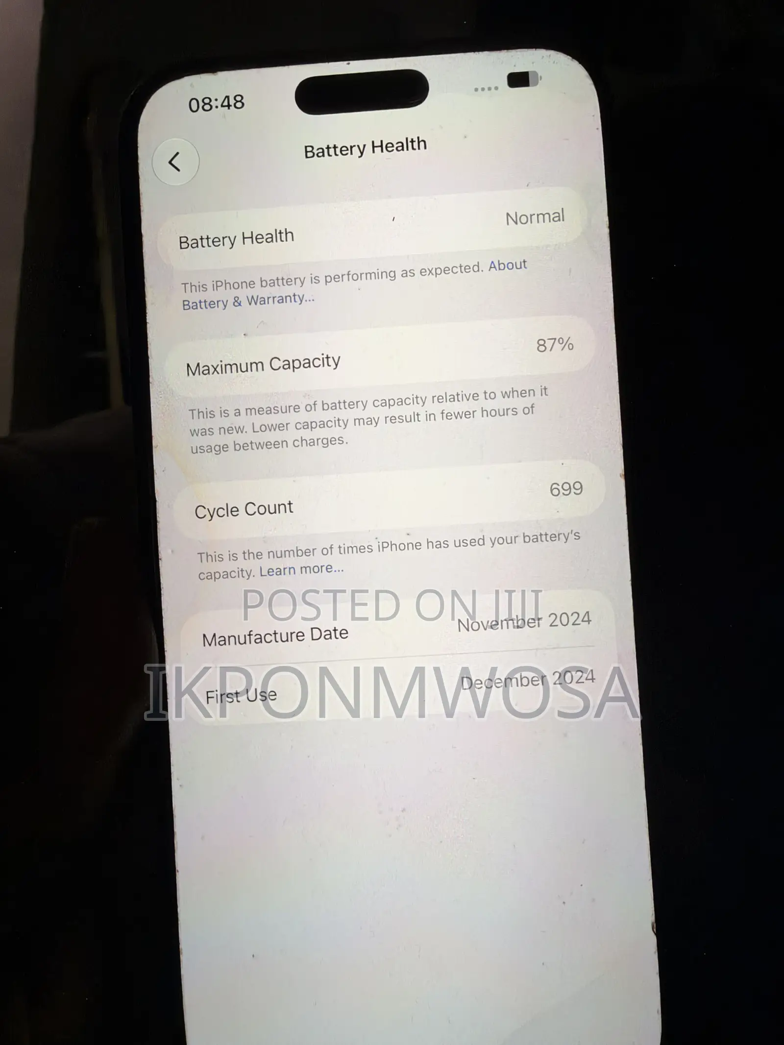 Apple iPhone 16 Pro Max 256 GB Graphite
