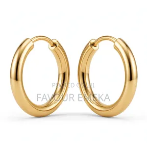 Non-Tarnish Gold Earring