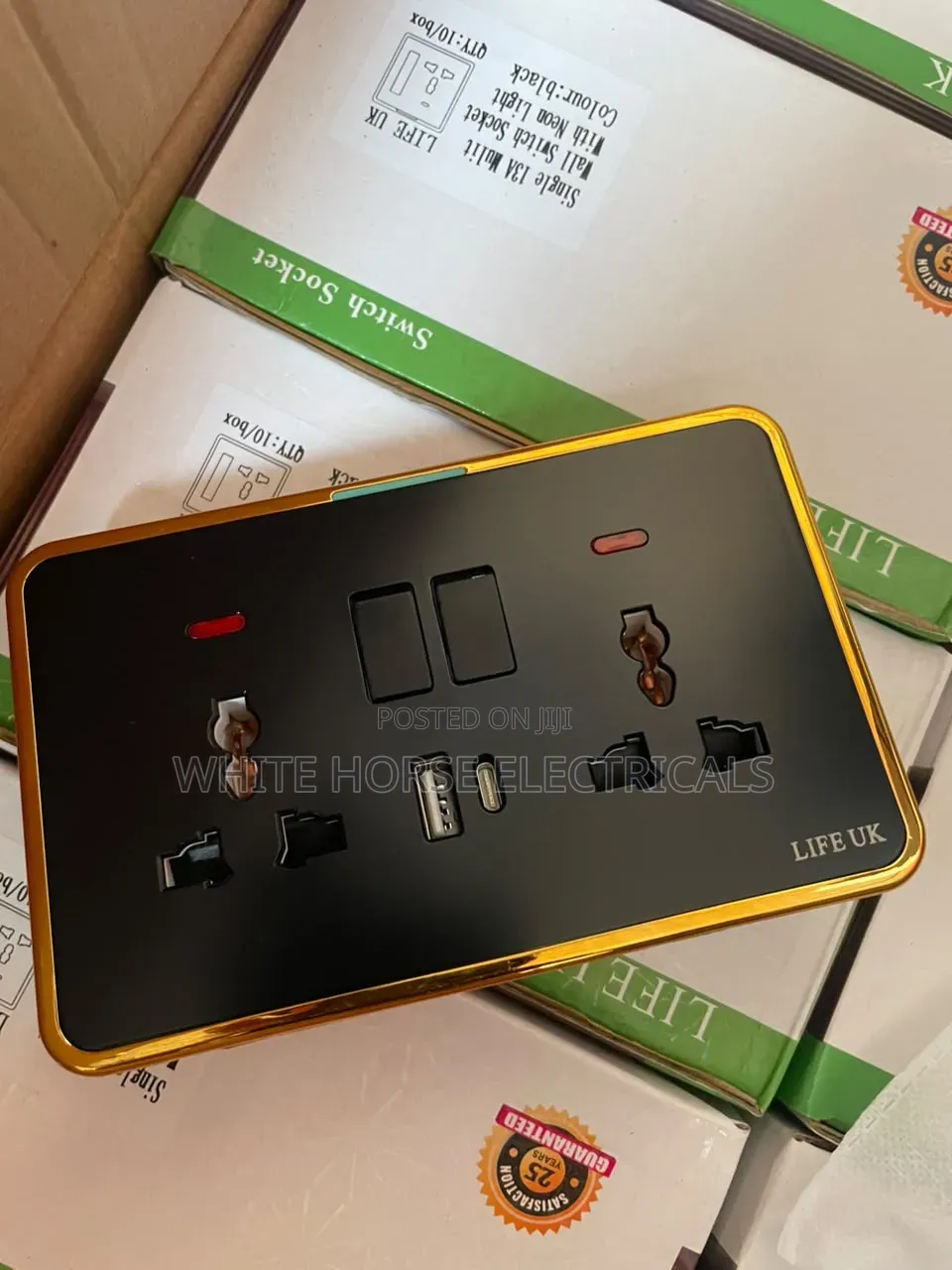 3*6 Socket With USB and Type C