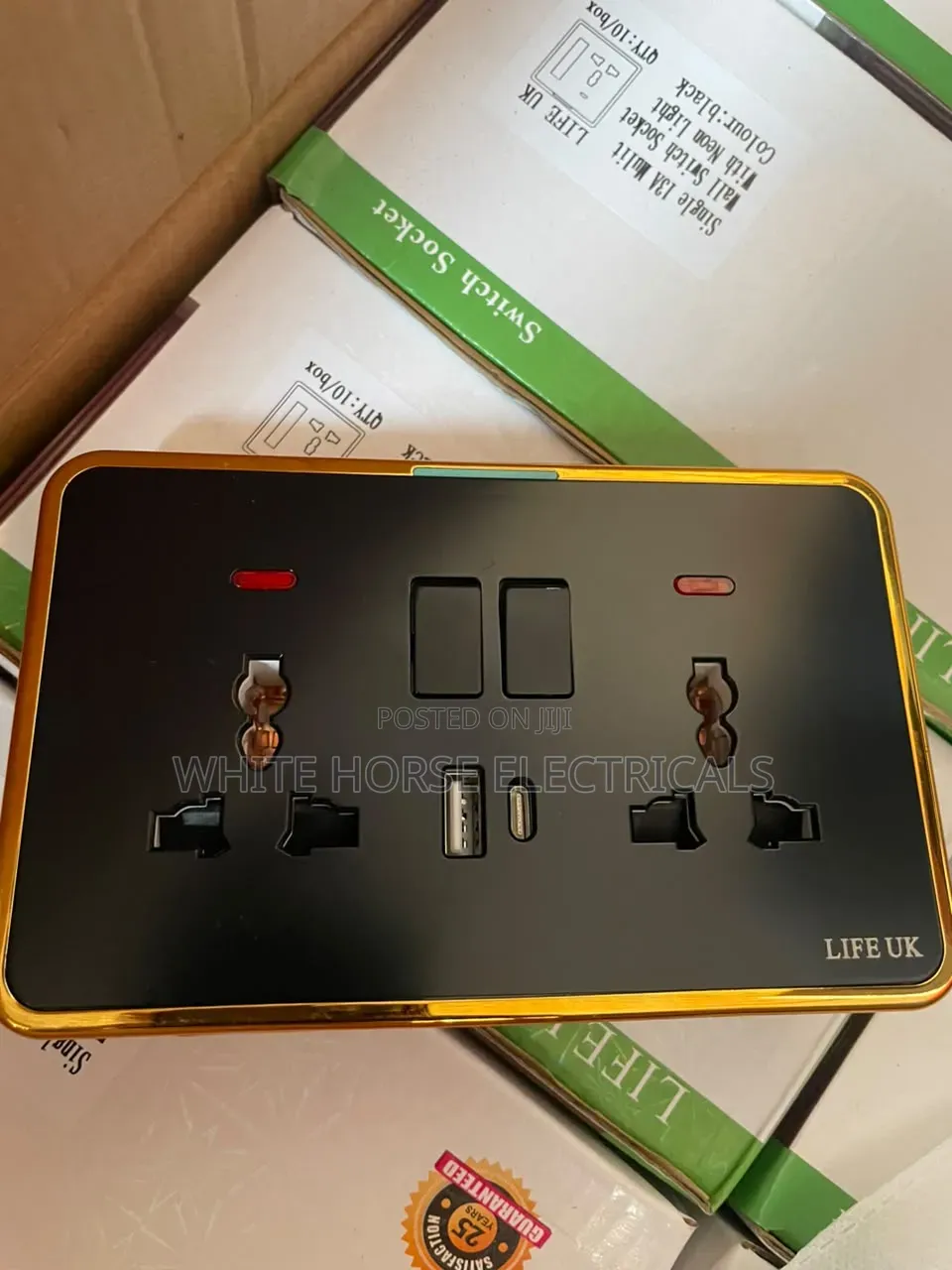 3*6 Socket With USB and Type C