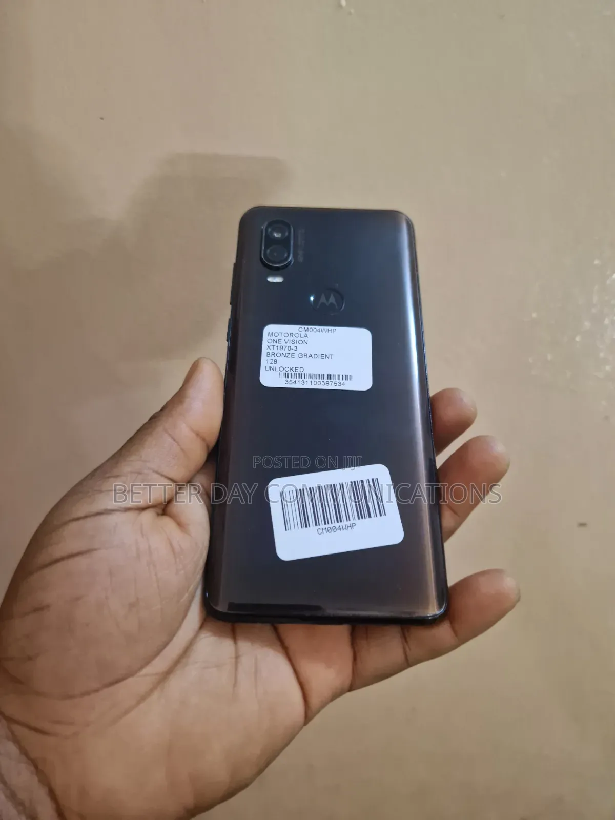 Motorola Moto One Vision 128 GB Black