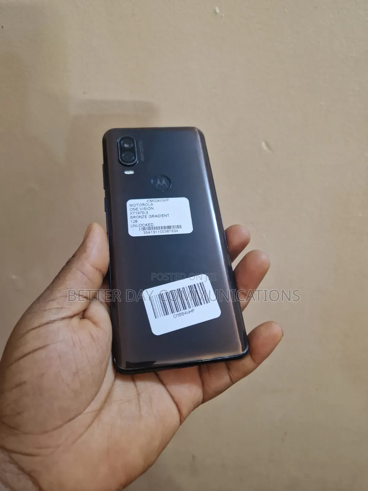 Motorola Moto One Vision 128 GB Black