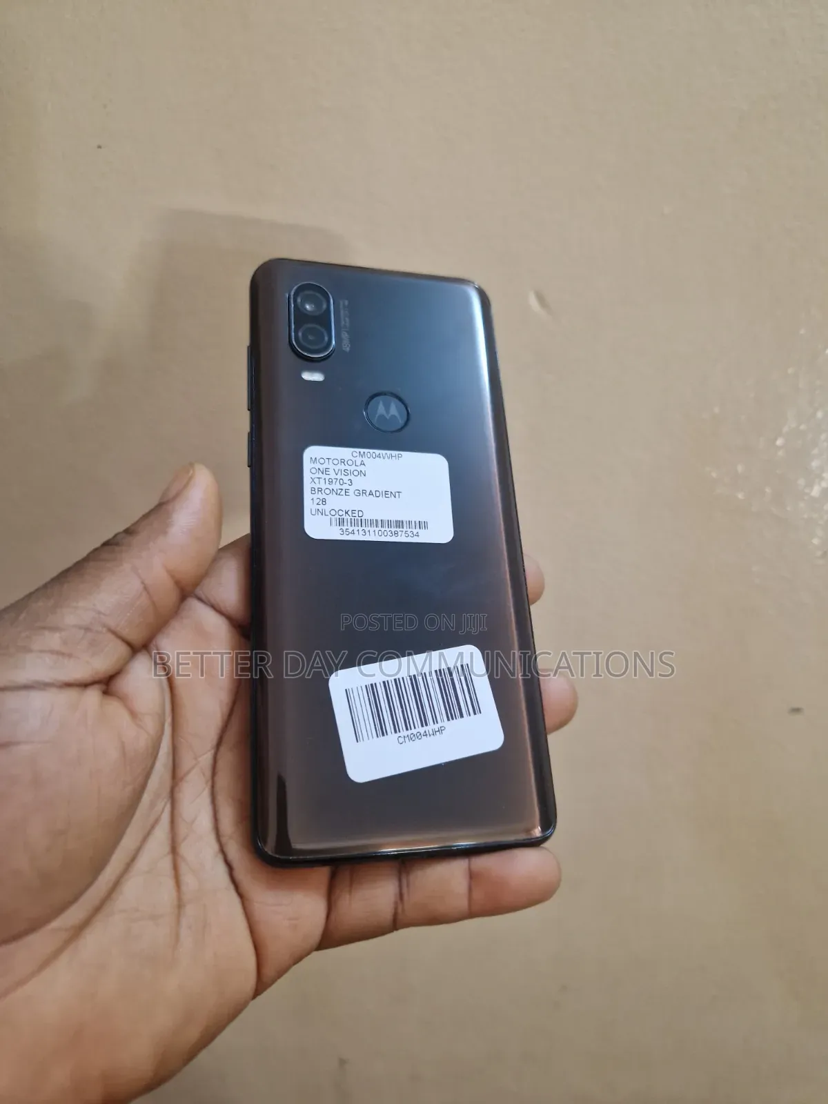 Motorola Moto One Vision 128 GB Black