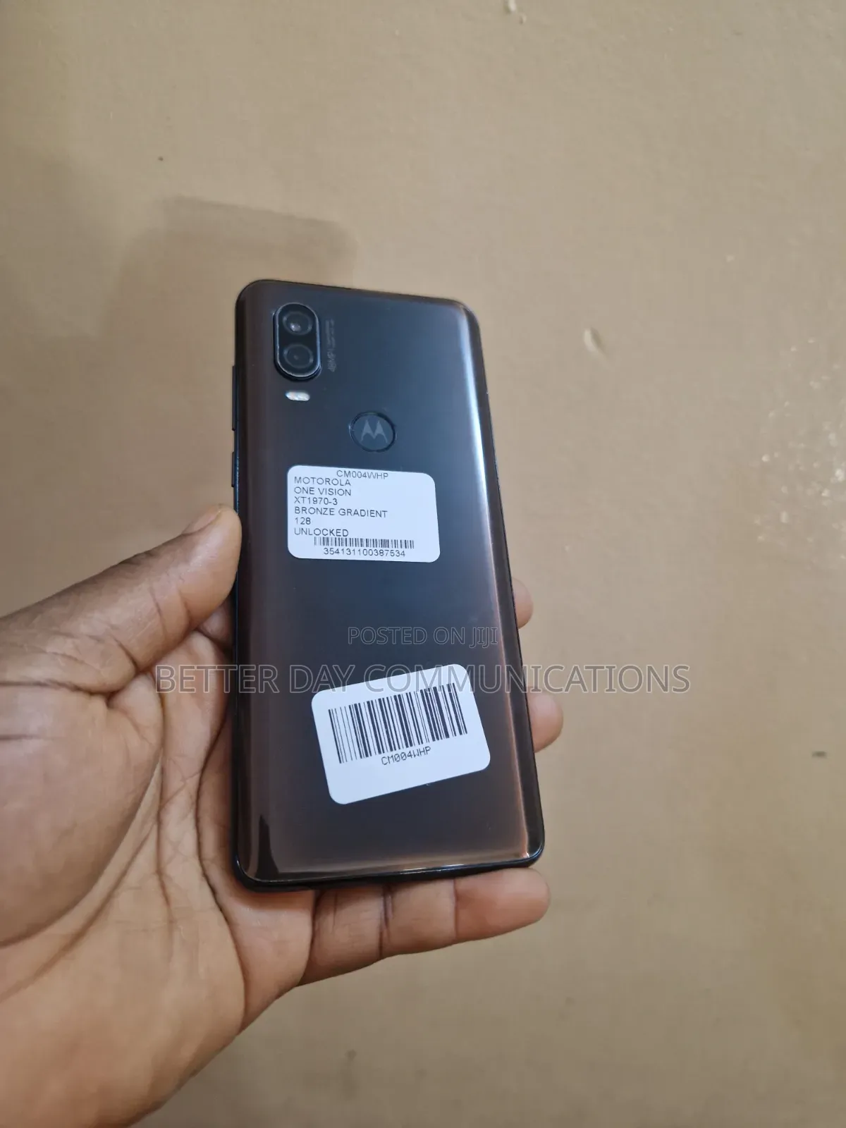 Motorola Moto One Vision 128 GB Black