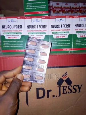 Dr Jessy Neuro J Forte 100 Caplets High Potency Energy Mood Support