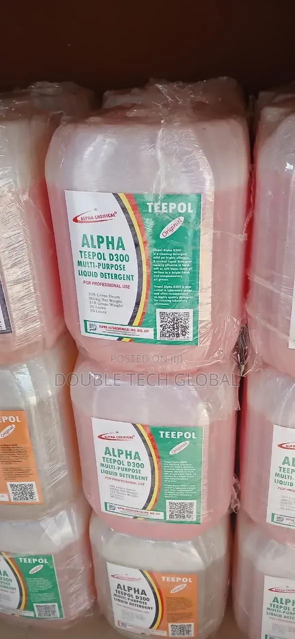 Alpha Teepol D300 Multi-Purpose Liquid Detergent 20 Litres -