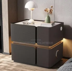 Smart Bedside With Wireless Charging Bluetooth Speaker