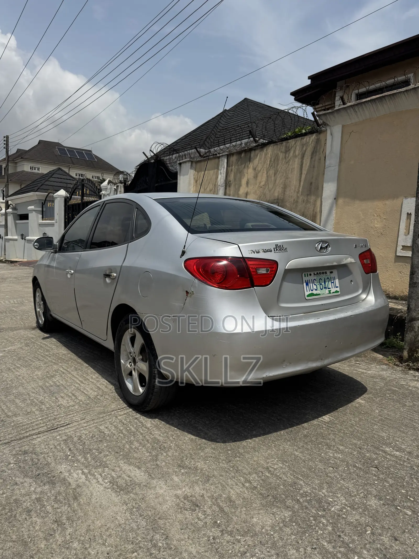 Hyundai Elantra 2008 Silver