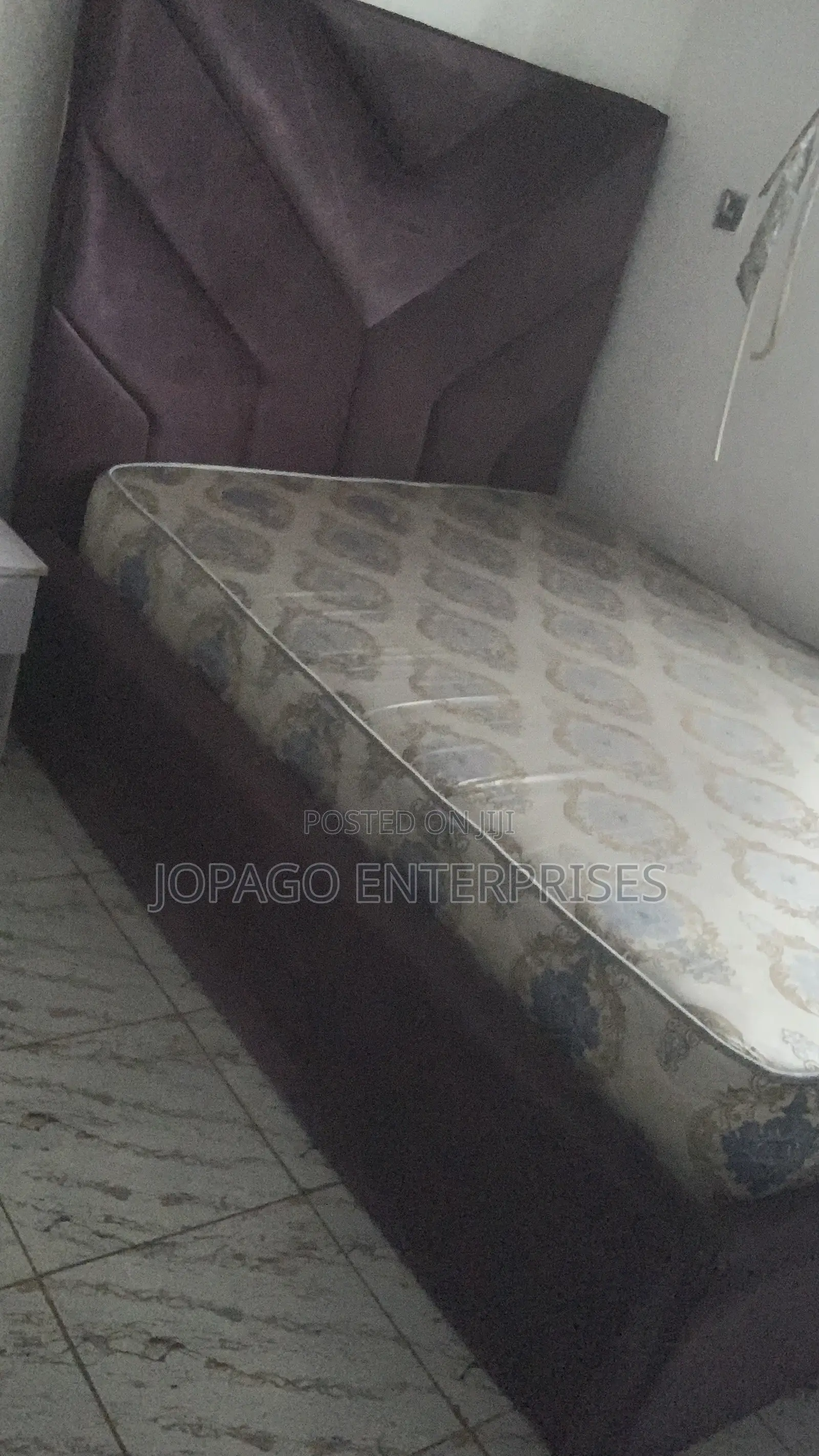 6by5 Bed Frame and Mattress
