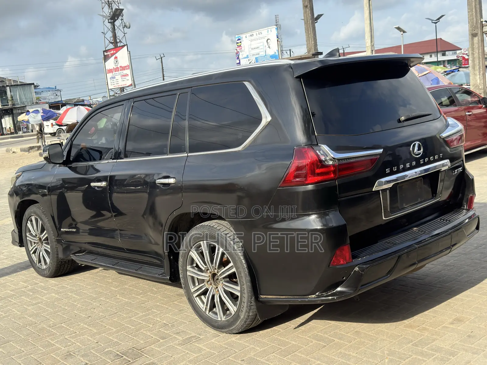 Lexus LX 570 AWD 2017 Black