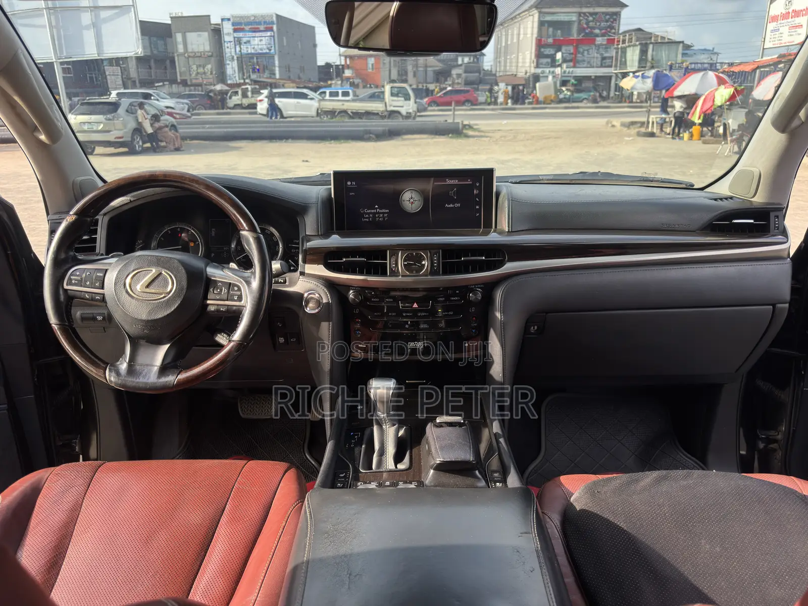 Lexus LX 570 AWD 2017 Black