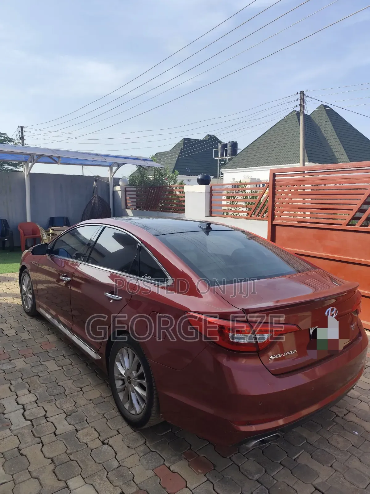 Hyundai Sonata 2015 Red