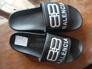 Quality Men's Leather Palm Slippers - Brown - Size 40-46