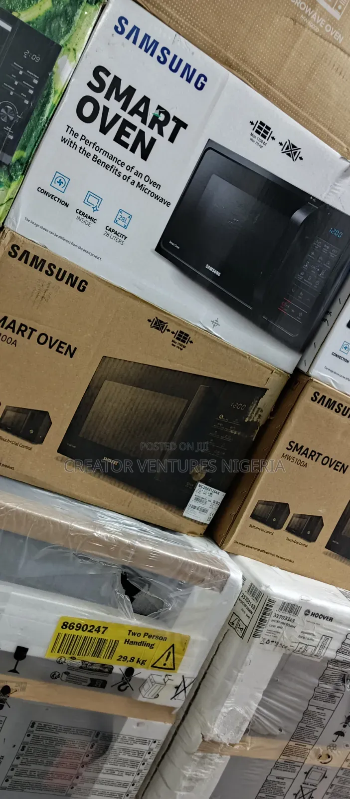 Samsung Smart Convention Microwave Oven 28L,BLACK COLOR.