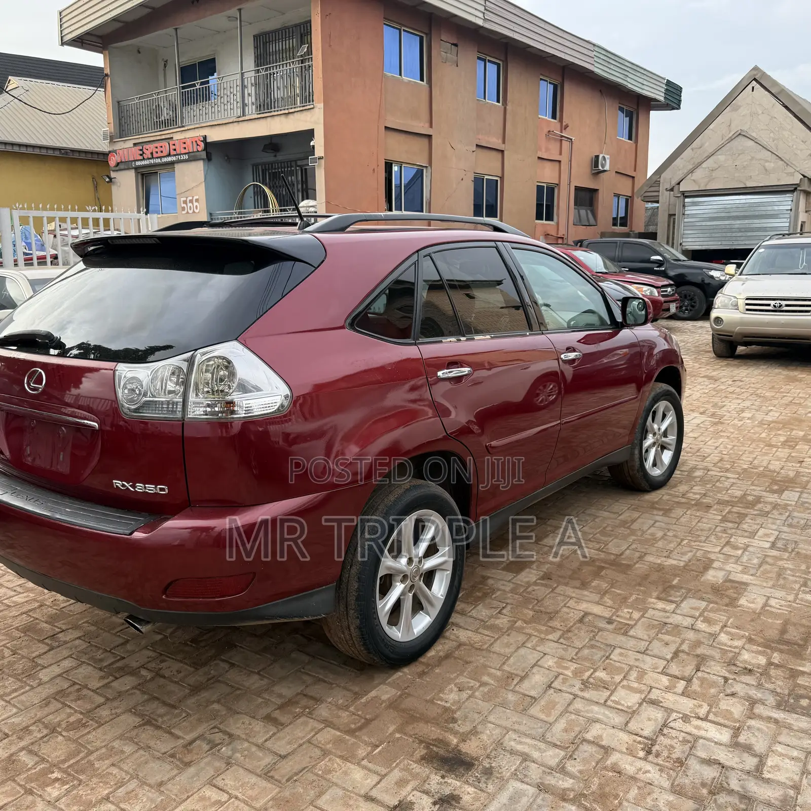 Lexus RX 2008 Red