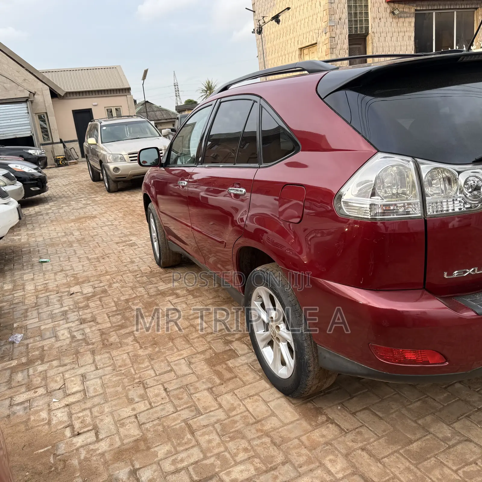 Lexus RX 2008 Red