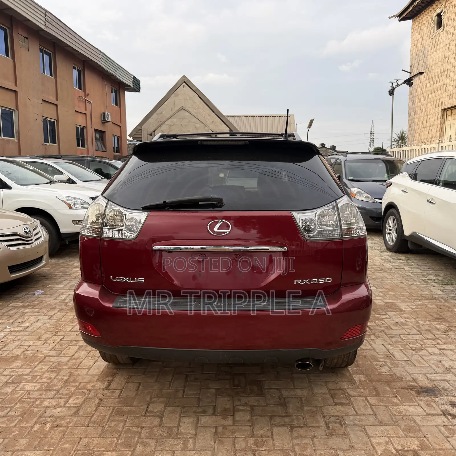 Lexus RX 2008 Red