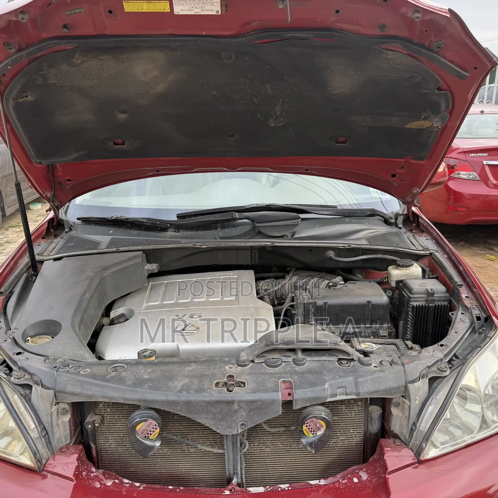 Lexus RX 2008 Red