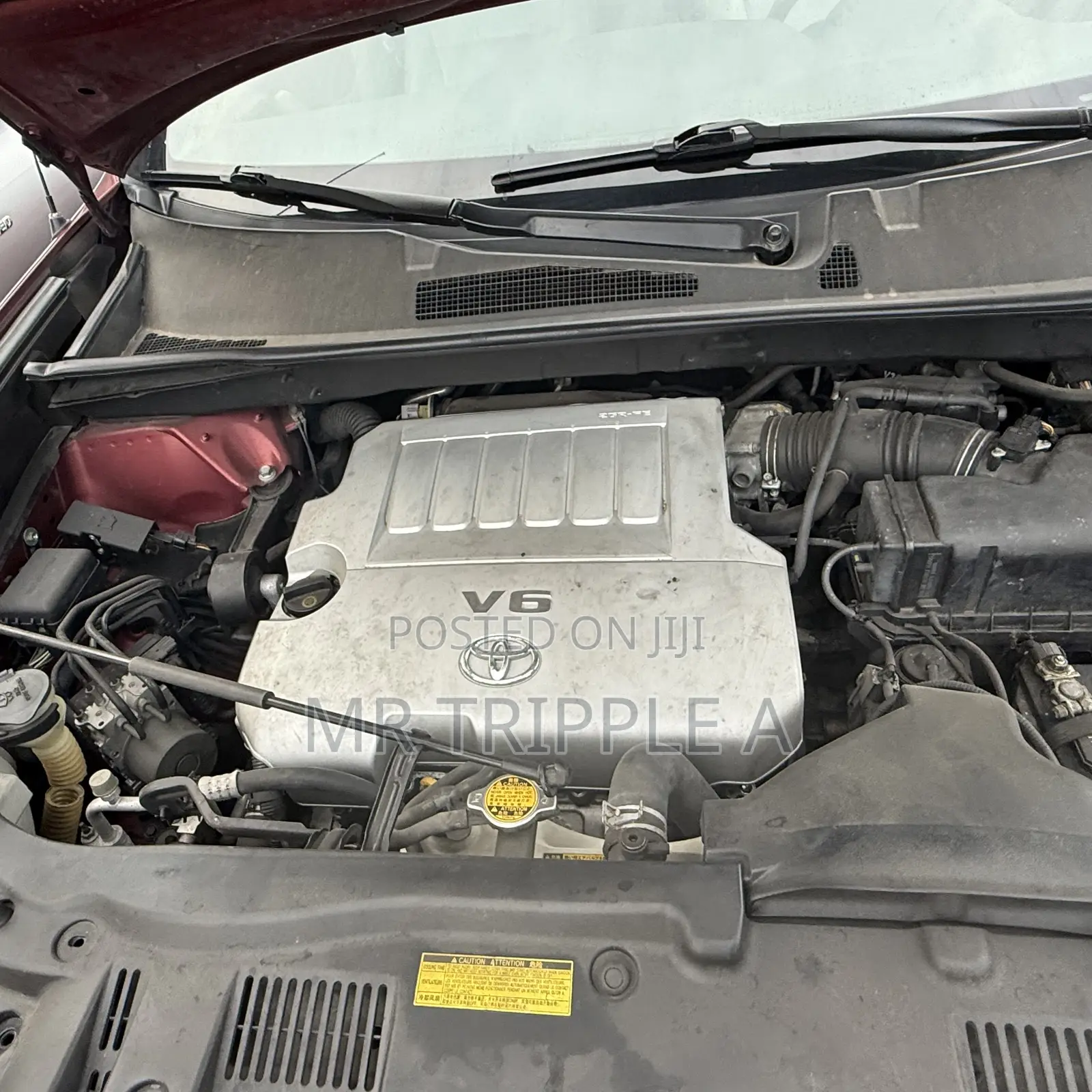 Toyota Highlander 2008 Red
