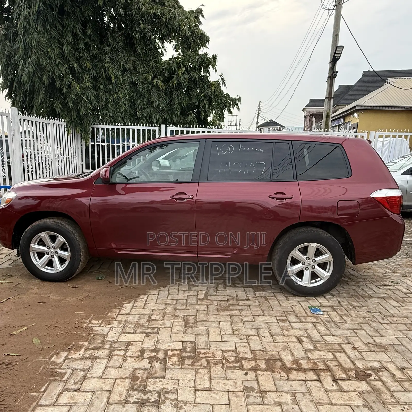 Toyota Highlander 2008 Red