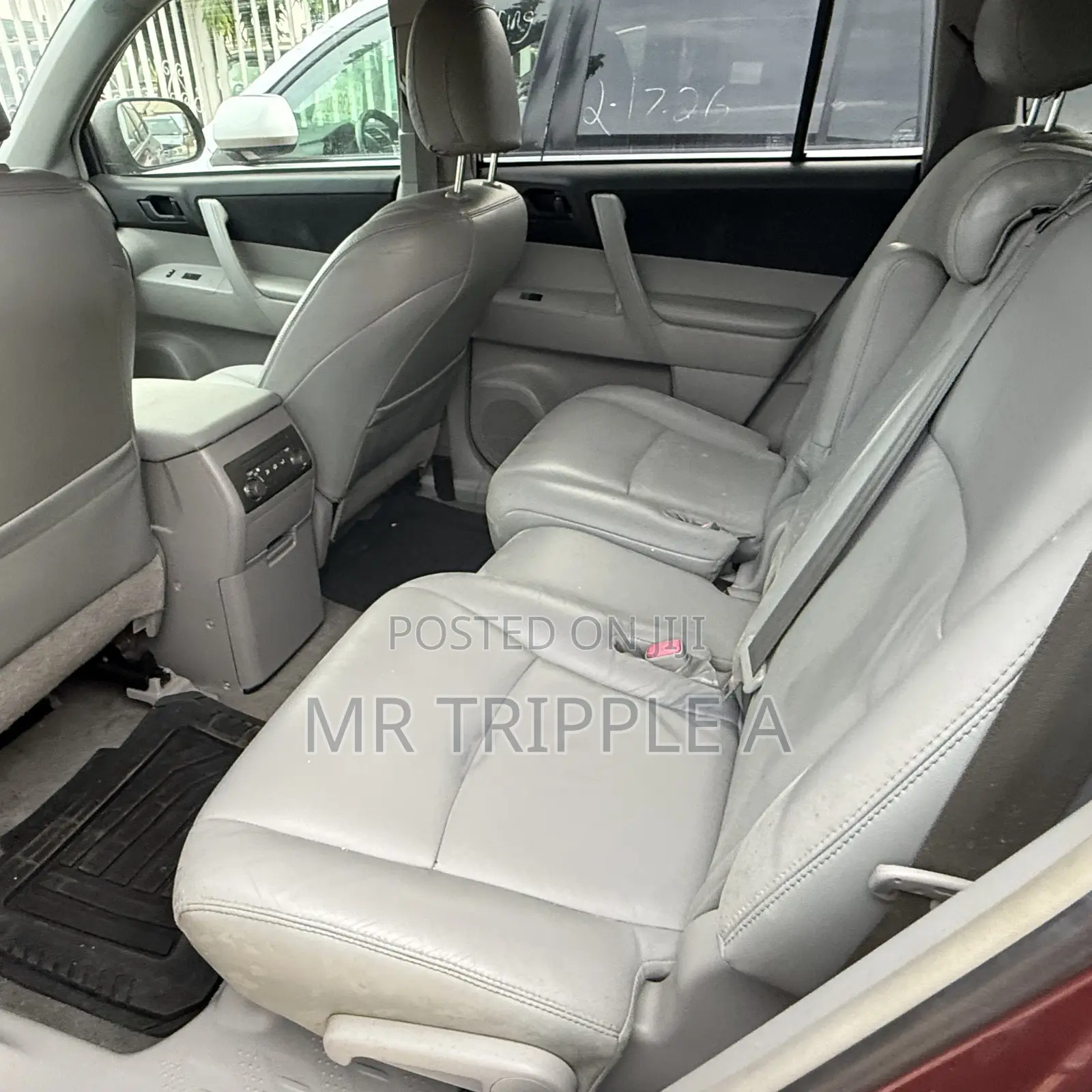 Toyota Highlander 2008 Red
