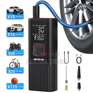 Wireless Rechargeable Tire Pump