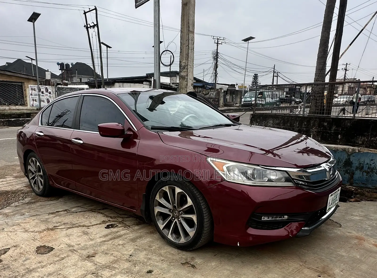 Honda Accord 2016 Red