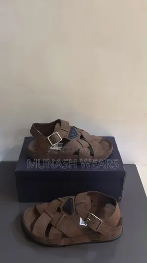 Prada Brown Suede Sandal 40-46 Available