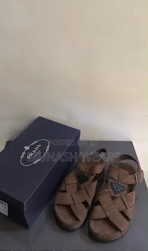 Prada Brown Suede Sandal 40-46 Available