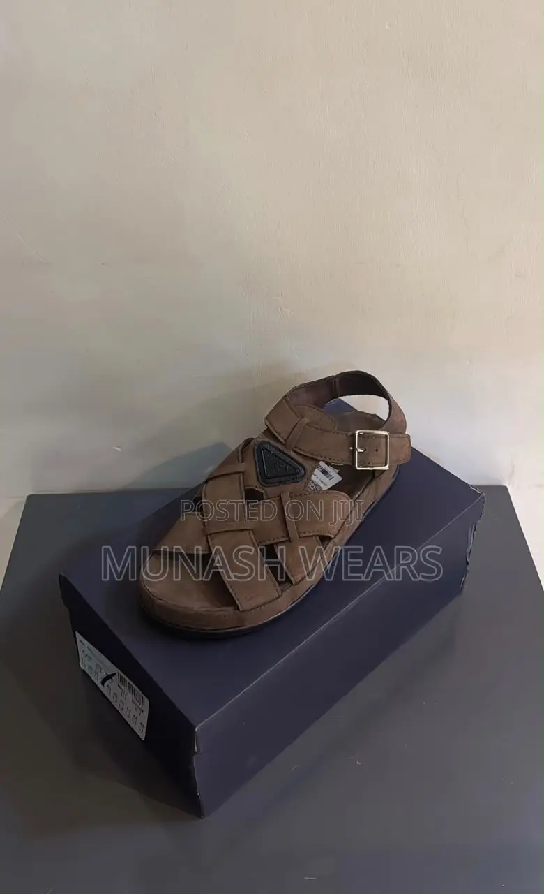 Prada Brown Suede Sandal 40-46 Available