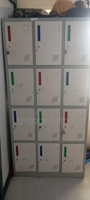 12 Lockers Safe Box for Hostels, Offices , Banks , Factories
