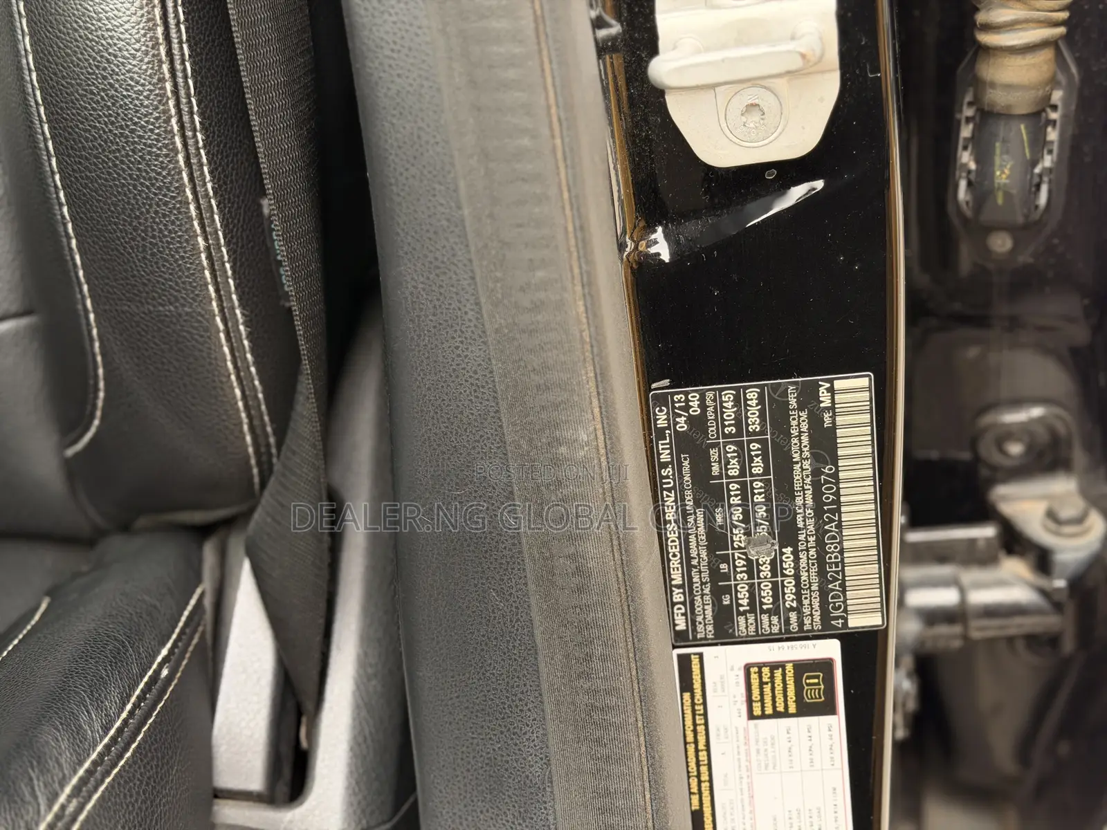 Mercedes-Benz M Class 2014 Black