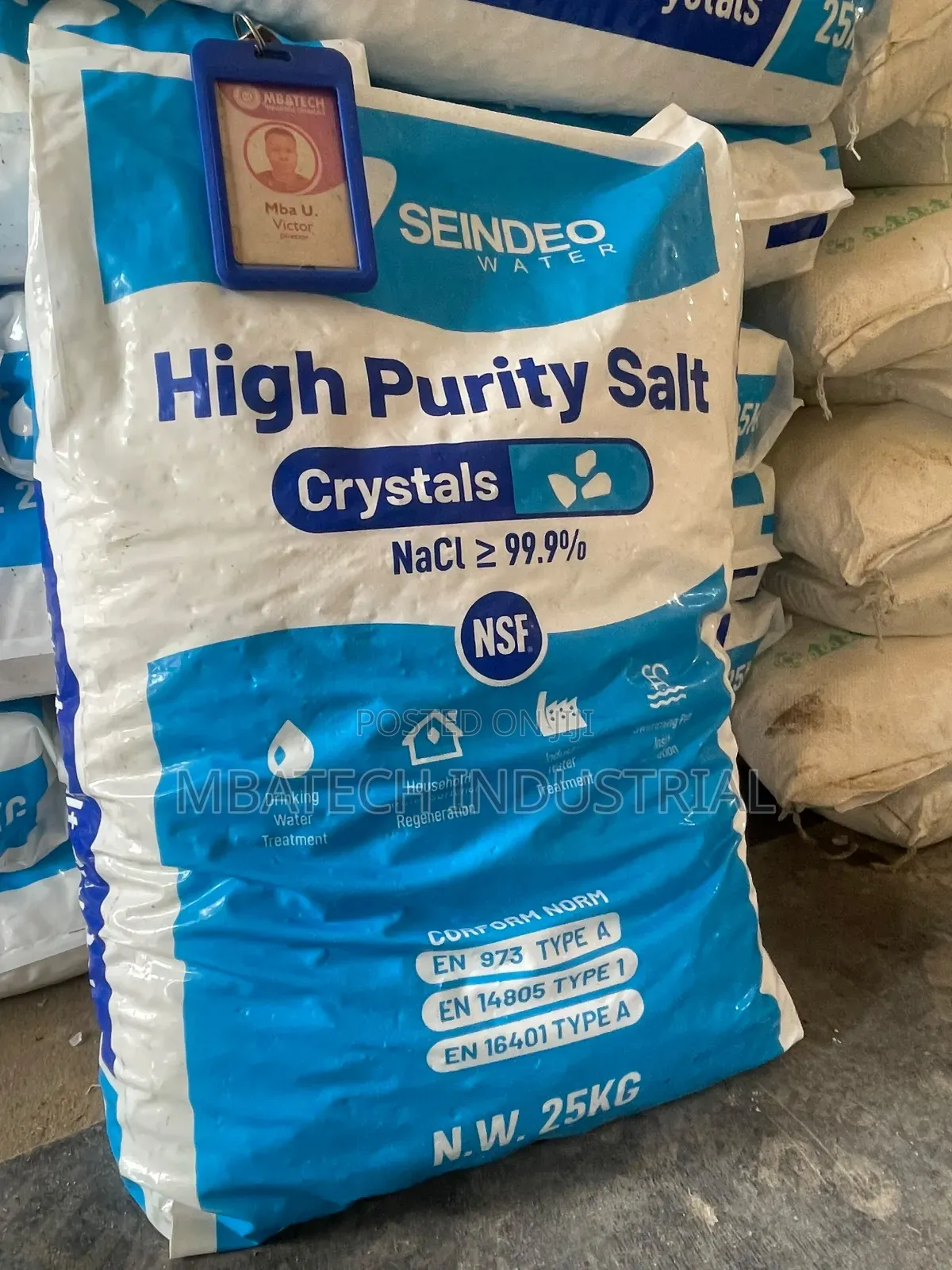 Water Softener Crystal Sodium Chloride